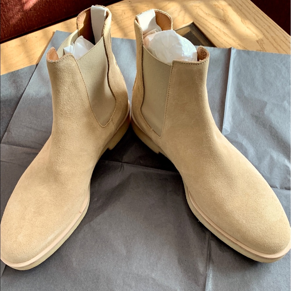 Common Projects Suede Booties